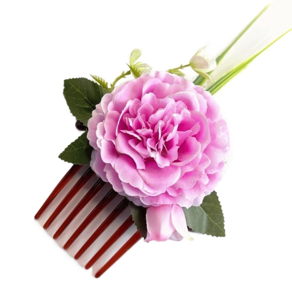 Bohemian Flower Hair Comb Hair Clip Wedding Bride Accessories  Water Splashing Festival