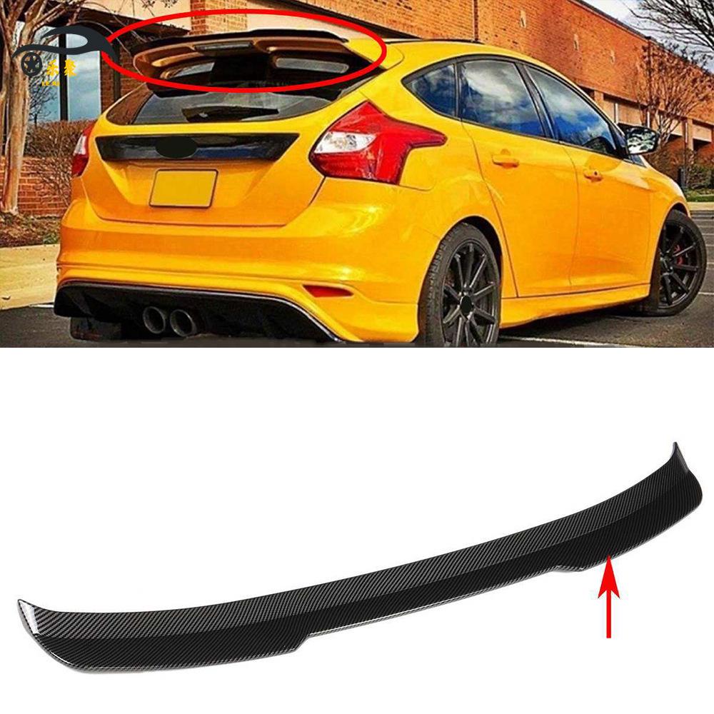 Задний спойлер Ford Focus MK3: Дефлектор ветра ST Sport Blade из углеродного волокна для моделей 12-18.
