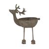 Hill Interiors Metal Reindeer Bowl