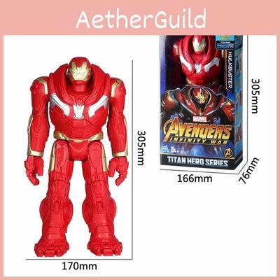 Мстители Серия Титан Герой 12" Танос Железный Человек Человек-паук Халк Тор Фигурки для коллекционеров