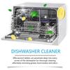Dishwasher Cleaner Tablets Effective Oil Stain Limescale Remover for Home Kitchen Odor Control