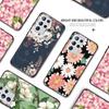 Shockproof Soft Case Cartoon Flowers Design Casing Girls Boys Lovely Soft TPU Silicone Phone Case Cover for Samsung