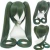 28 Colors Miku Cosplay Wig Long Heat Resistant Synthetic Hair Clip Ponytails Wigs + Wig Cap