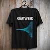 Группа Kraftwerk Ретро 80-е 90-е Футболка Электронная Ральф Хюттер Флориан Шнайдер Унисекс Футболка