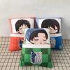 Attack On Titan Levi Ackerman Plush Toys Mikasa Eren Pillow Stuffed Toys Festival Birthday Gift