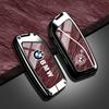 BBIY7 Car Metal Remote Key Case Cover Protection Keychain For BMW F20 G20 G30 X1 X3 X4 X5 G05 X6 X7 G11 F15 F16 G01 G02 Car stickers