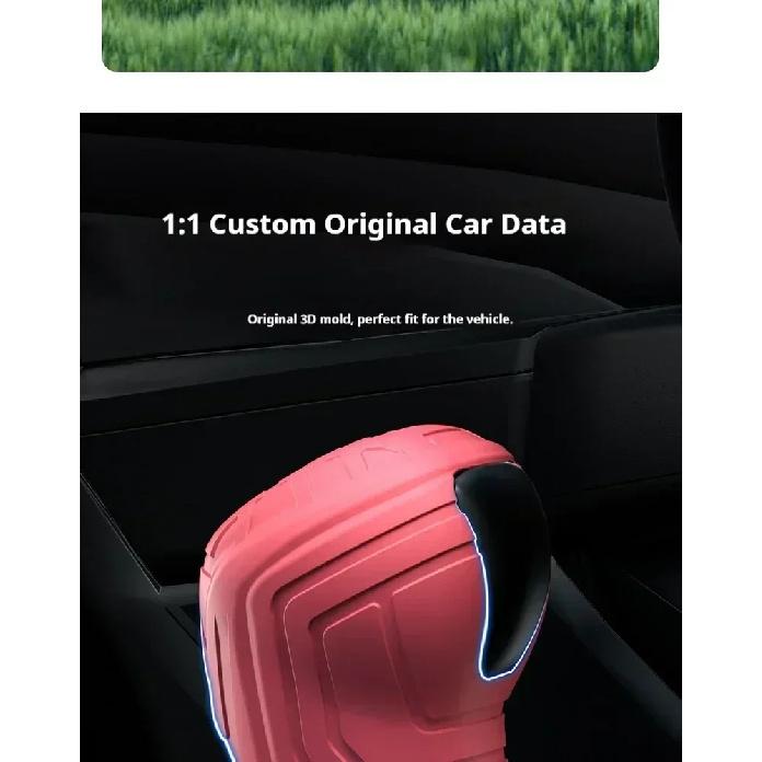Для Volkswagen Tharu 19-25 Автомобильная Силиконовая Автоматическая Накладка на Ручку Переключения Передач Без Запаха Противоскользящая Защитная Накладка на Ручку Селектора