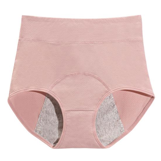 Женские трусики однотонные, большого размера, мягкие, с высокой талией, бесшовные, эластичные, период