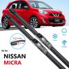 Для Nissan Micra 2000 ~ 2017 K11 щетка стеклоочистителя автомобильные аксессуары наклейки переднее стекло дворники 2002 2003 2005 2006