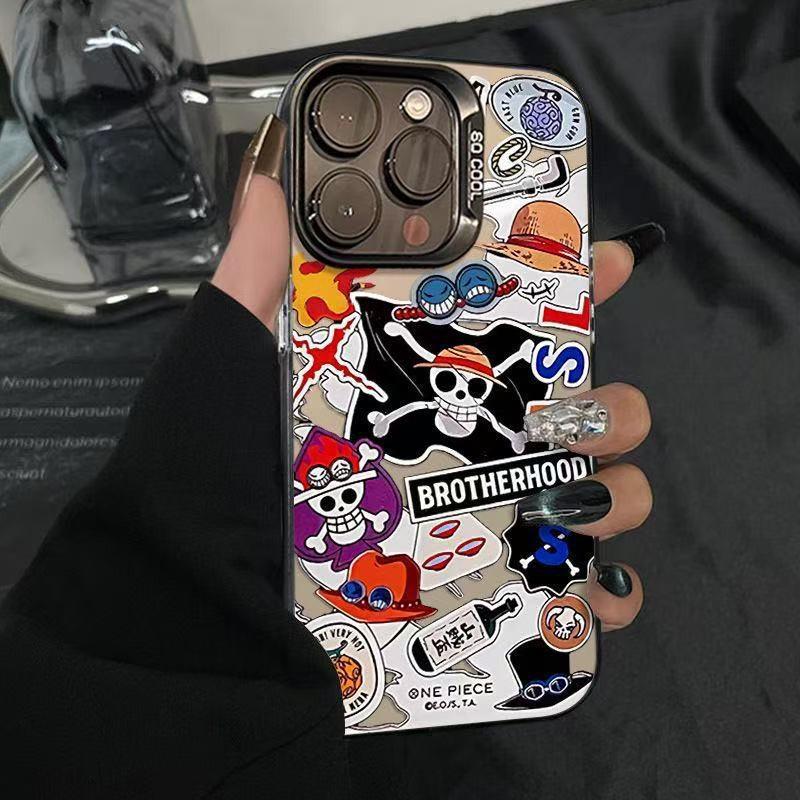 Чехол для iPhone с логотипом пиратского креста: Совместим с iPhone 17 Pro, 16 Pro Max, 15, 13, XR - Полное покрытие, Жесткий корпус