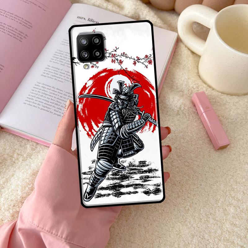 Японский самурай Для Samsung Galaxy A54 A34 A14 A52 A32 A12 A13 A33 A53 A15 A16 A26 A36 A56 A06 A35 A55 Чехол
