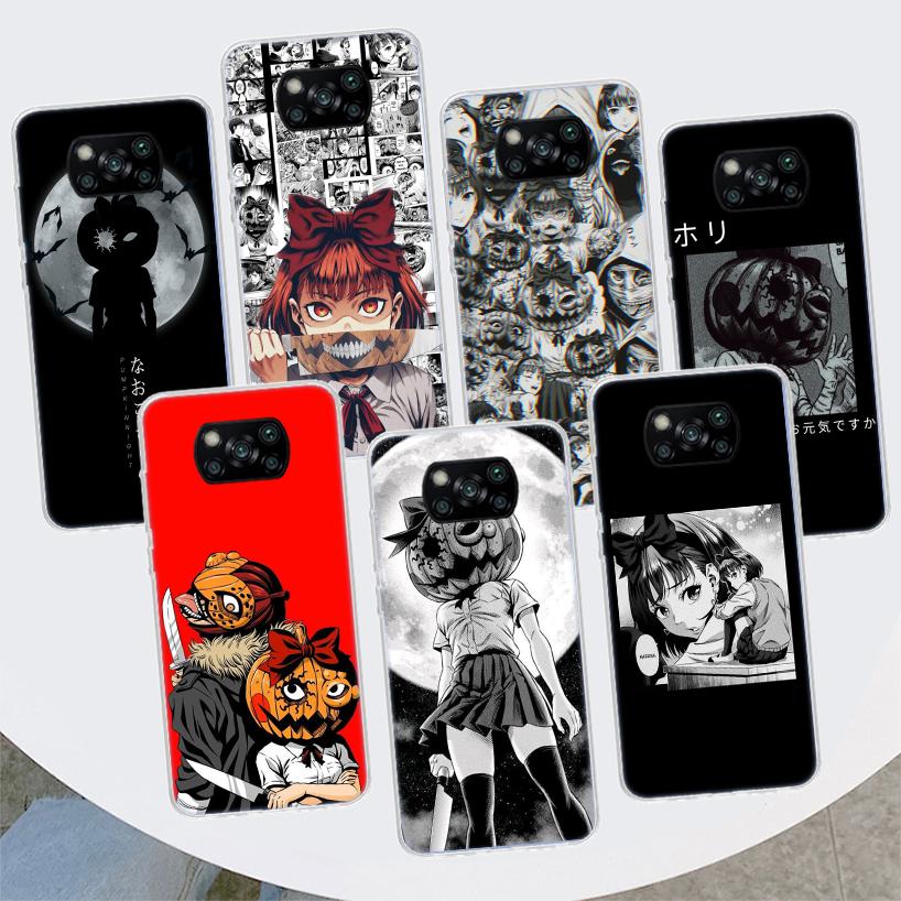 Чехол для телефона «Тыквенная ночь» Naoko kirino для Xiaomi Mi 11 Lite 11i 12X 12 9 8 11T 10T 9T Pro 10 5X 6X Ultra 5G, чехол