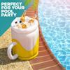 Inflatable Beer Mug Inflatable Beer Cooler For Pool Party Supplies Beach Party