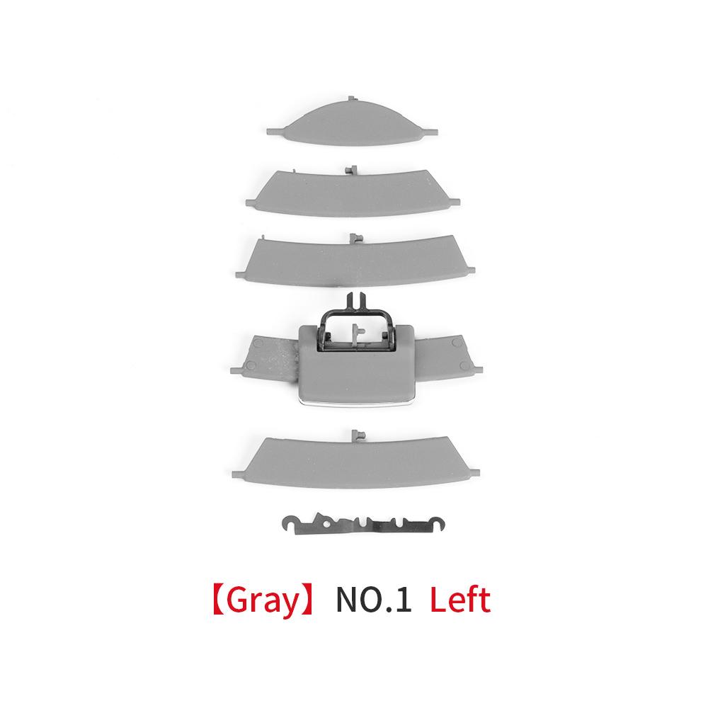 Новый 3-цветный автомобильный центральный приборный блок AC вентиляционная решетка панель ремонтный комплект для Mercedes Benz W164 W292 ML GL класс