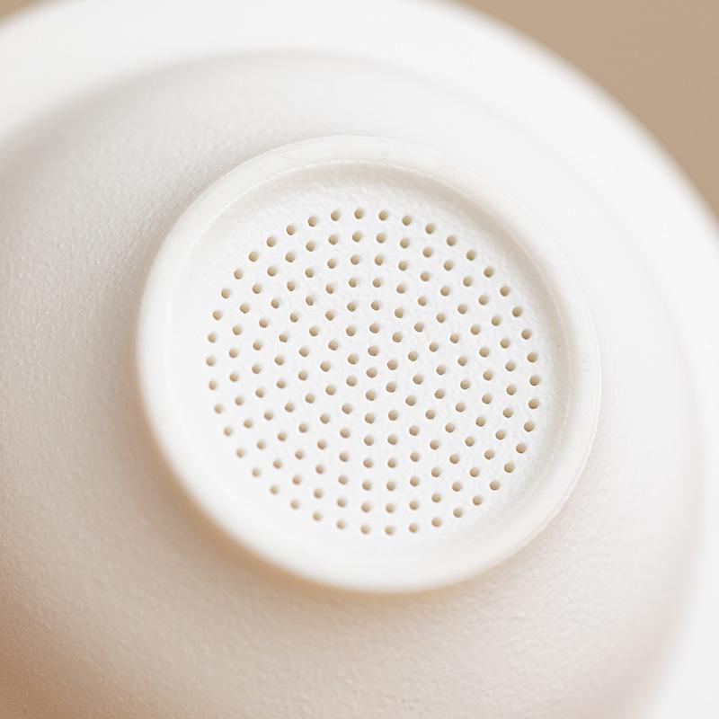 Cute Panda Tea Leak Tea Filter Household Tea Separator Filter Integrated Creative Ceramic Tea Separator Accessories