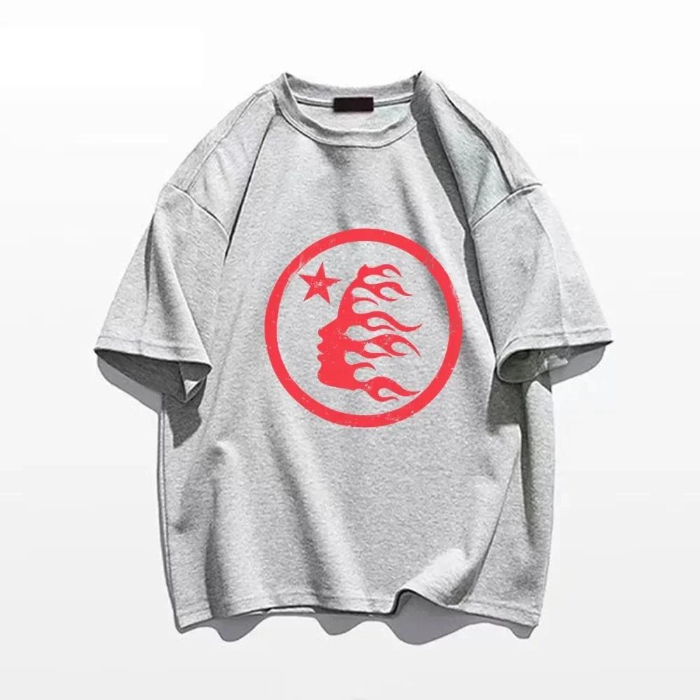 Футболка Hellster Rapper Wash Grey Heavy Craft Unisex с коротким рукавом, мужская и женская, топ, уличная мода, ретро-футболка Hell