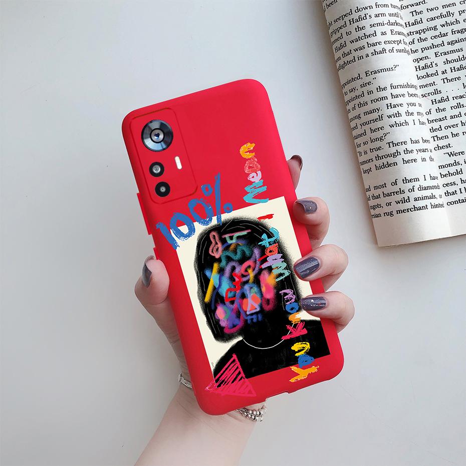 Чехол для Xiaomi 12T Мягкий силикон Милый кот Мультяшный Защитный чехол для Xiaomi 12T Pro 5G Чехлы для телефона Mi 12 T 12TPro 2022 Fundas