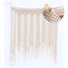 Потрясающий макраме фон занавес подвесной бохо свадебный подвес для элегантного домашнего декора