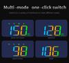 GPS HUD Автомобильный спидометр Проекционный дисплей на лобовое стекло км/ч Компас Предупреждение о превышении скорости 5 В Питание от Type C Цветной дисплей
