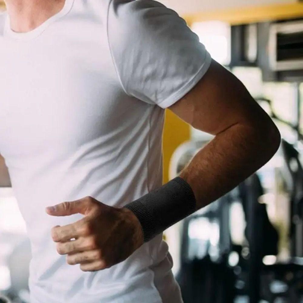 1 пара легких спортивных фитнес-браслетов для вязания, йоги, эластичных запястий, фитнеса