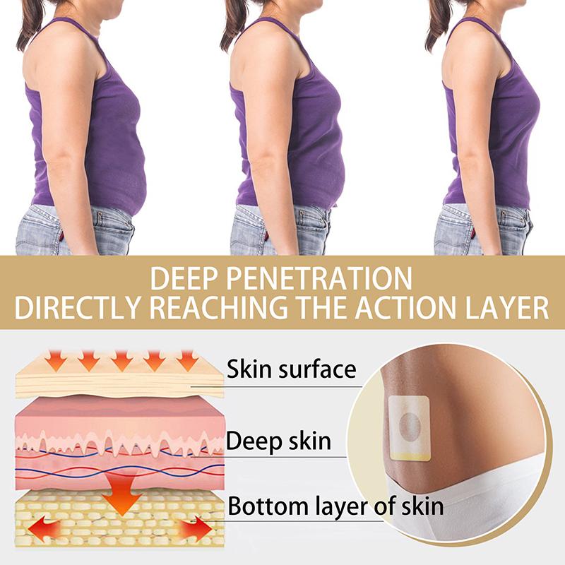 30 шт. пластыри для похудения, потеря веса, тело, тонкий стикер для сжигания жира, детоксикации пупка