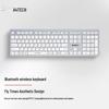 Беспроводная Bluetooth тихая клавиатура с ножничными клавишами A4Tech FBX50C