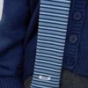 geegee vintage stripe long scarf - blue