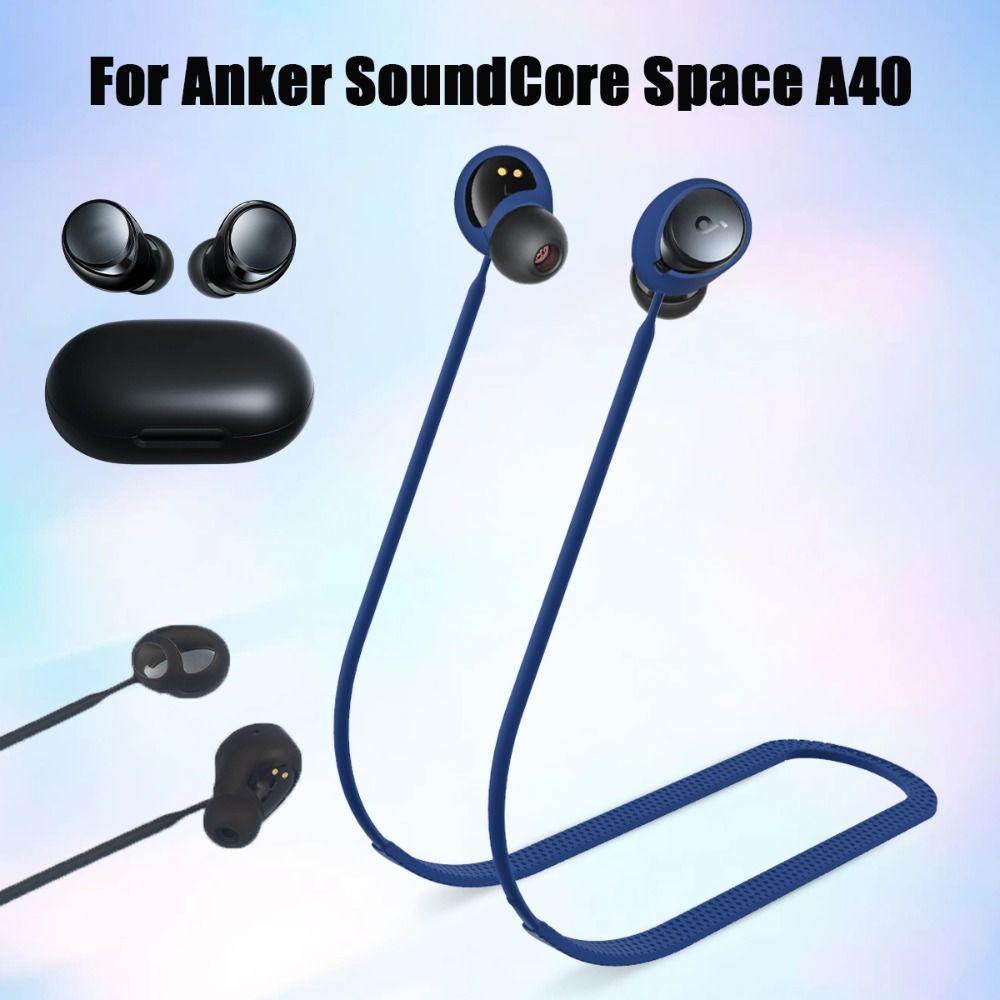 Водонепроницаемый подвесной шнур на шею с защитой от потери для Anker SoundCore Space a40, аксессуары для наушников