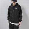 Puma Logo Hoodie Pullover Sweatshirt Men Tops Black 849590-01