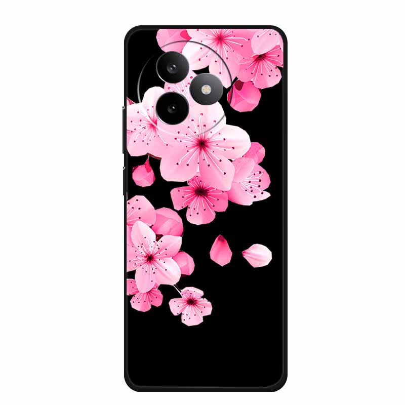 Чехол для телефона Xiaomi Redmi K80 Ultra Чехол Мягкий Черный Силикон Мультяшный Кот ТПУ Funda Для Redmi K 80 Ultra Чехол Coque 6.83" Корпус