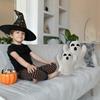 Halloween Ghost Pillow Creative Throw Pillow Party Gift Halloween Soft Pillow Doll Decor Home Bedroom Decoration