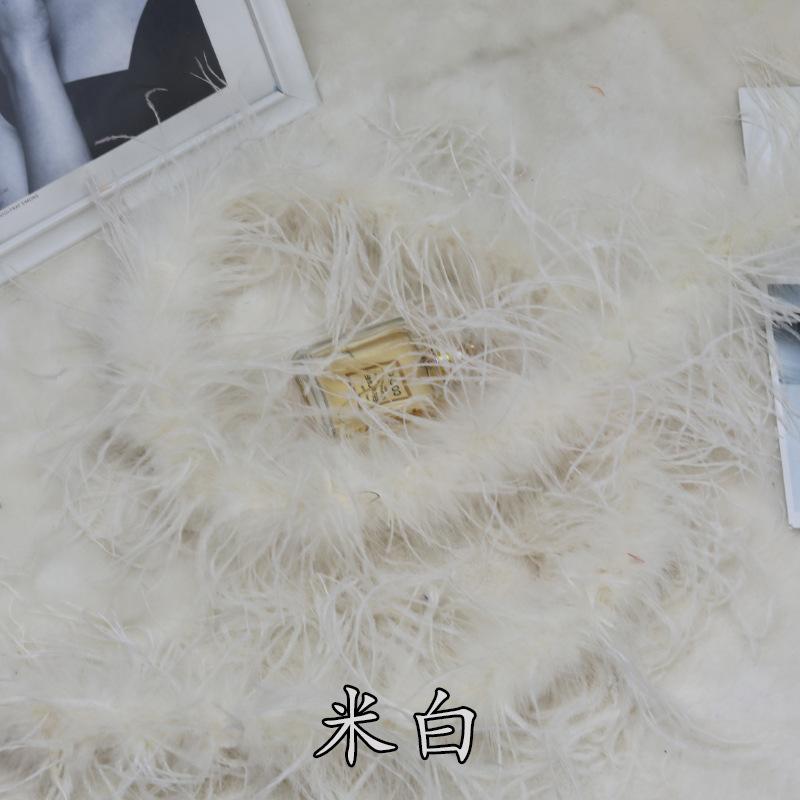5 Layers Ostrich Top Encryption Thickened Feather Fleece Strip Catwalk Show Costume Decorative Ostrich Feather Strip