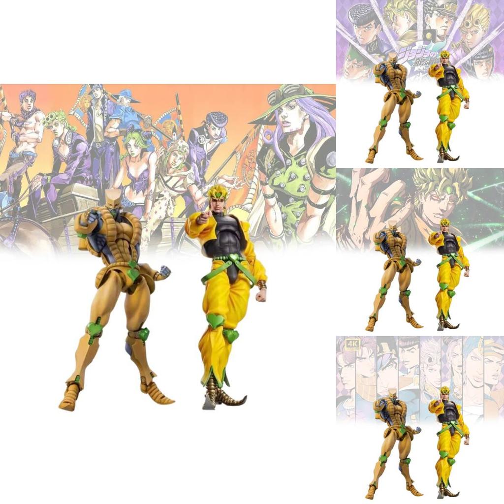 Потрясающая экшн-фигурка Jojo's Bizarre Adventure, ПВХ-модель с невероятной артикуляцией