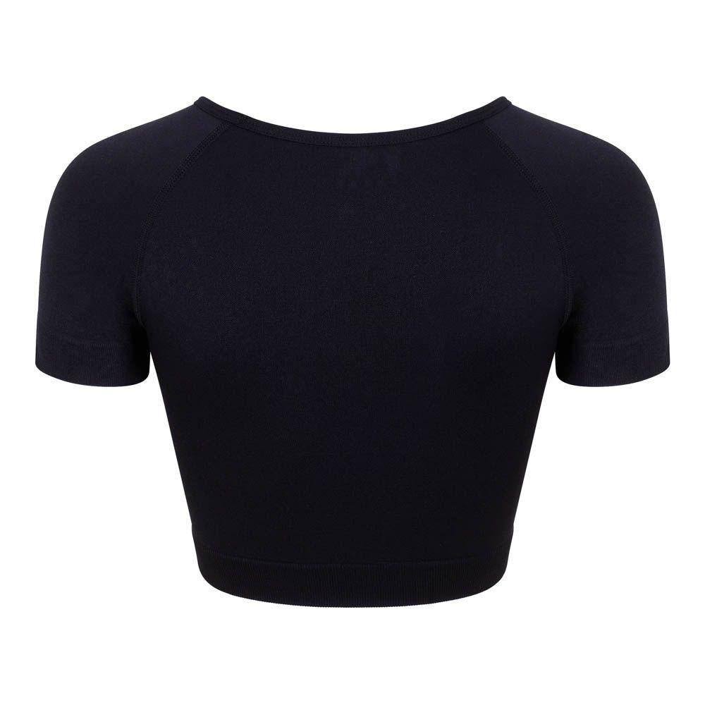 Silky Женский/Дамский Однотонный Активный Кроп-топ