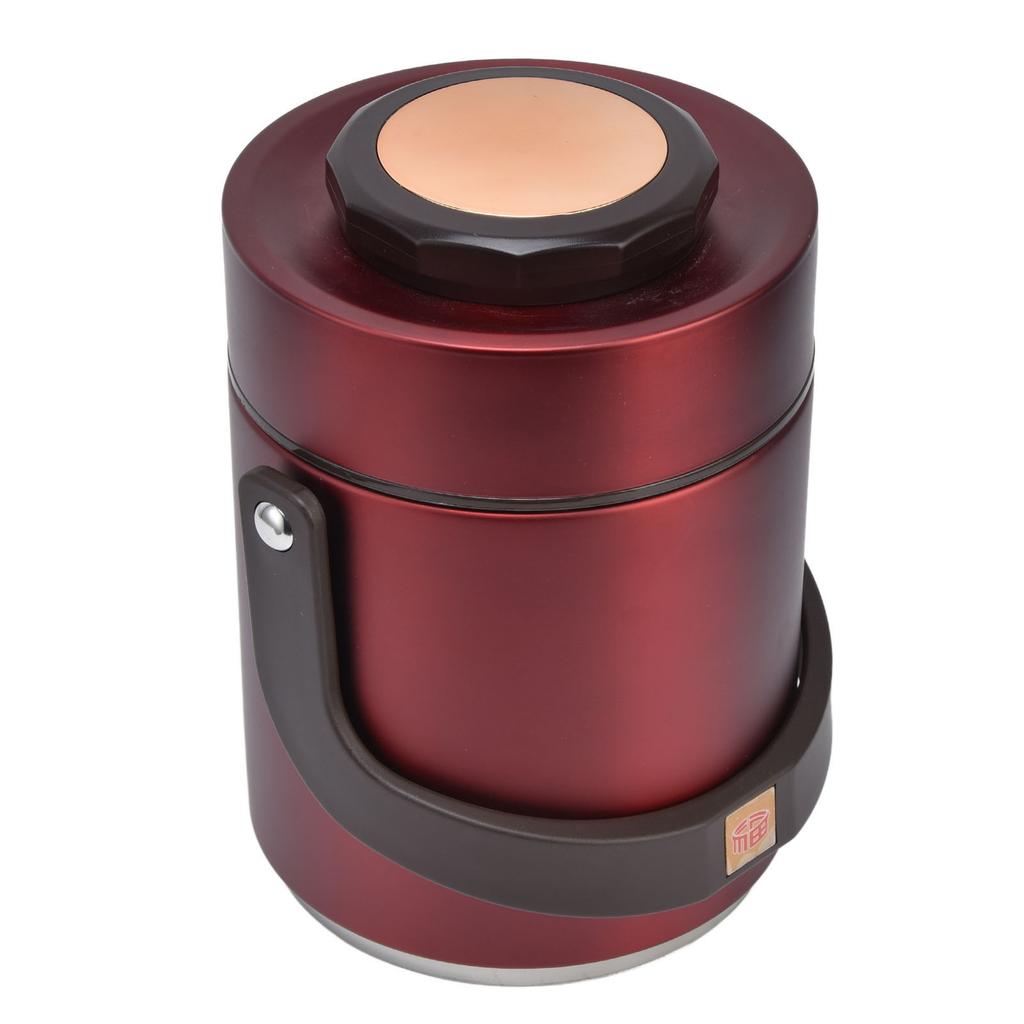 Vacuum Bento Lunch Box 304 Stainless Steel 3 Layer Portable Insulated Food Jar for Students Office Worker