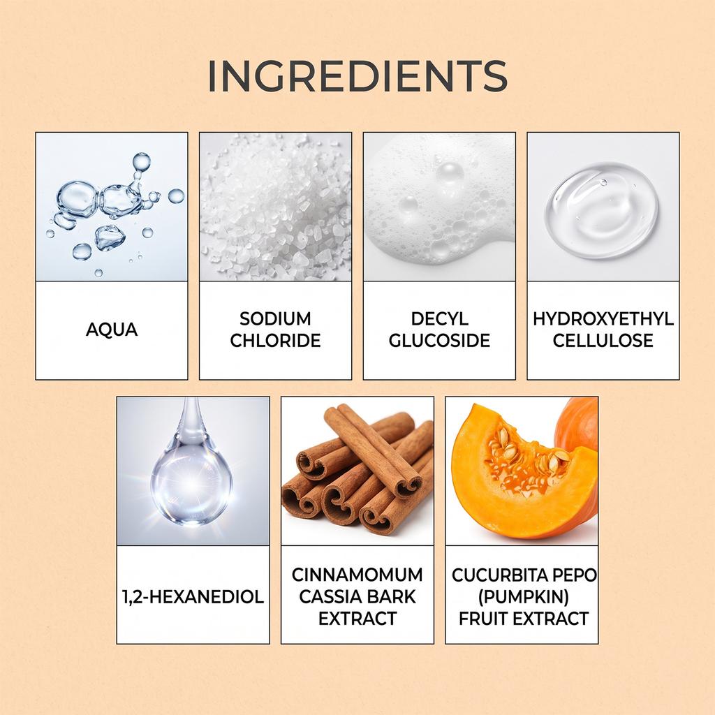 OceAura Body Scrub: Soft and smooth texture, leaves skin clear, soft, and radiant, applies smoothly, with a light and pleasant fragrance