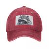 Sketch of a raccoon Baseball Cap Bobble Hat Unisexs big size hat Golf Cap hiking hat FeUnisex Unisexs