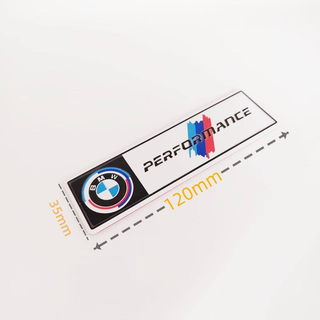 Luxury Metal Sport Car Fender Tail Emblem Badge Sticker for BMW M Series Compatible with E46 E39 E90 E60 E36 E30 E34 F30 F10 F20