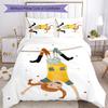 Pippi Longstocking 3pcs Bedding Set Duvet Cover Closure Includes 1 Duvet Cover & 2 Pillowcases for All Seasons Bedroom Home Dorm Decor