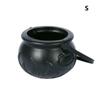 Plastic Mist Smoke Fog Halloween Decoration Halloween Cauldron Witch Barrels Party Prop Skull Jar