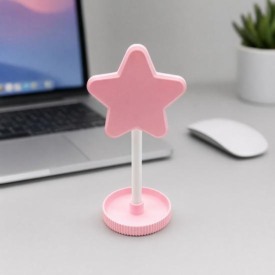 3D-печатная подставка для наушников, Держатель для гарнитуры в форме звезды, Подставка для наушников с держателем для кабеля, Гибкий подголовник с прочным основанием для наушников всех размеров