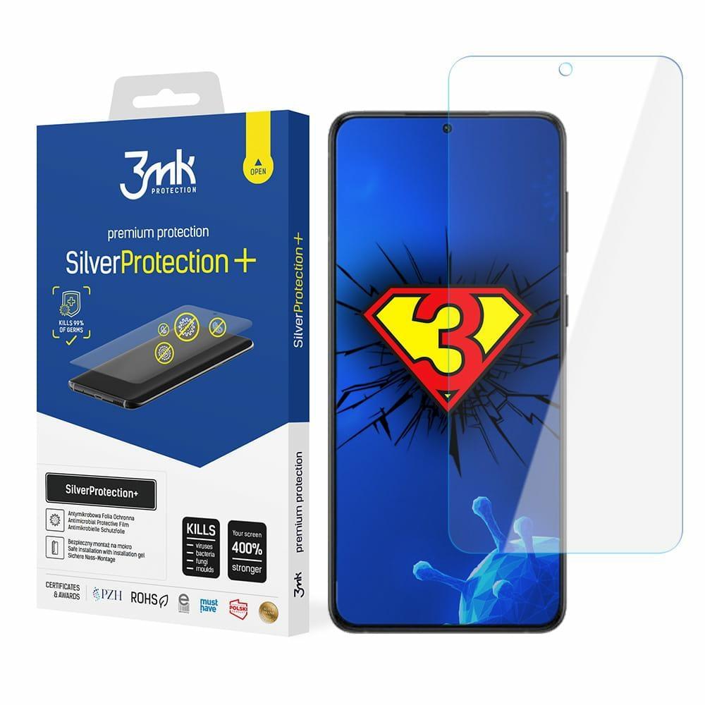 Folia ochronna do Samsung Galaxy S23 Plus 3MK Antymikrobowa Silver Protect+