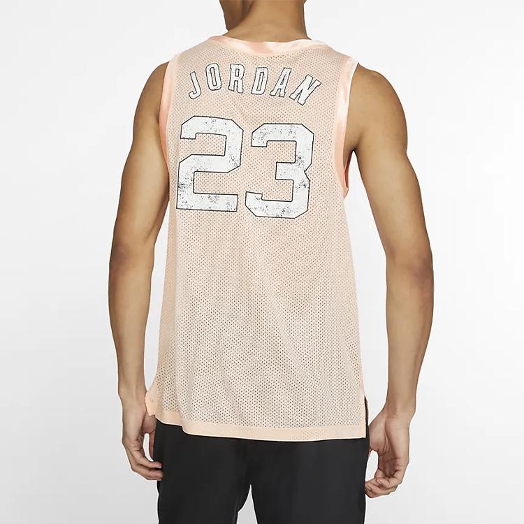 Air Jordan DNA Distorted Retro баскетбольная майка мужская топы розовая AJ1141-814