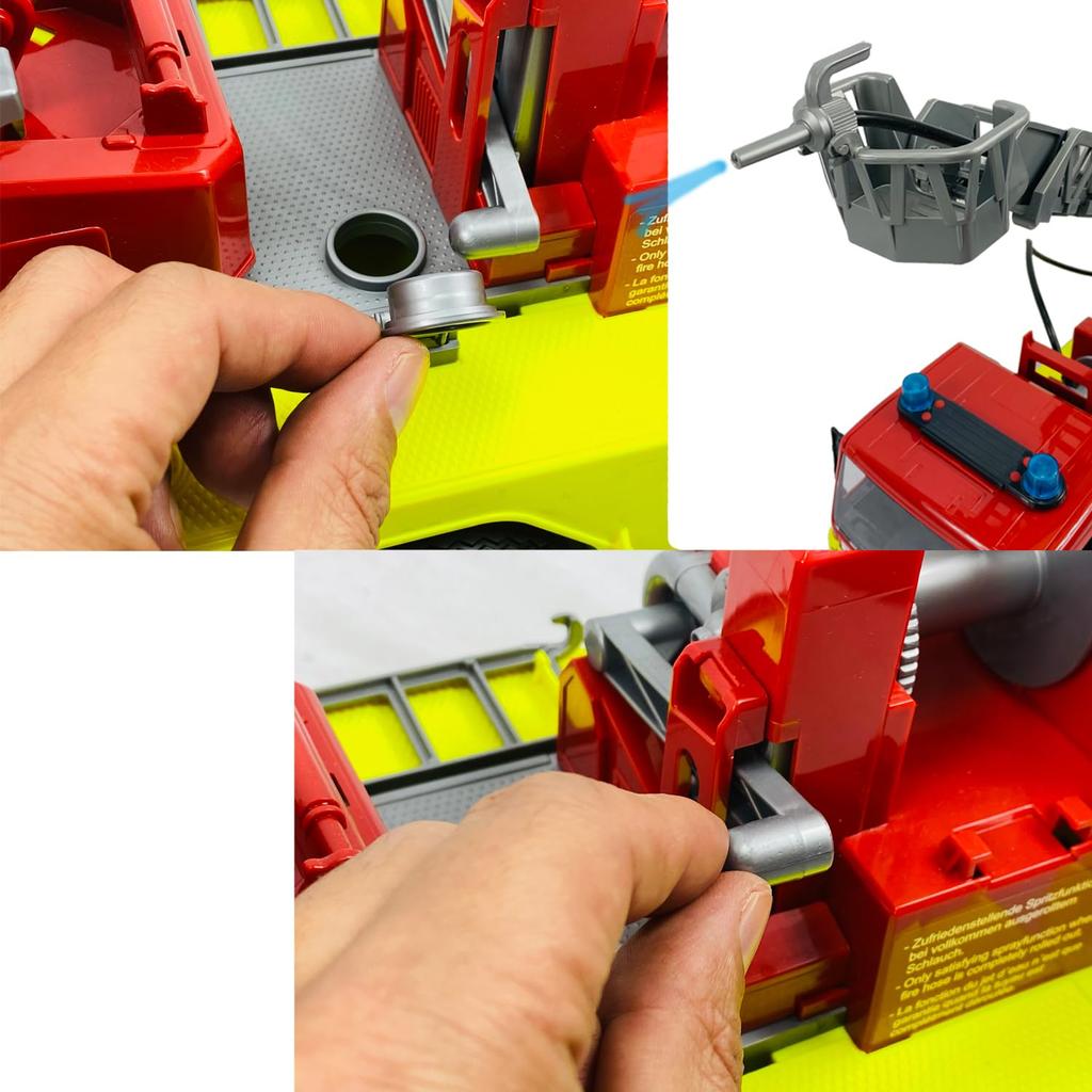 01760 Bruder Пожарная машина MAN (Комплект шлема) Bruder Набор рабочих машин ограниченной серии с цветным шлемом в комплекте