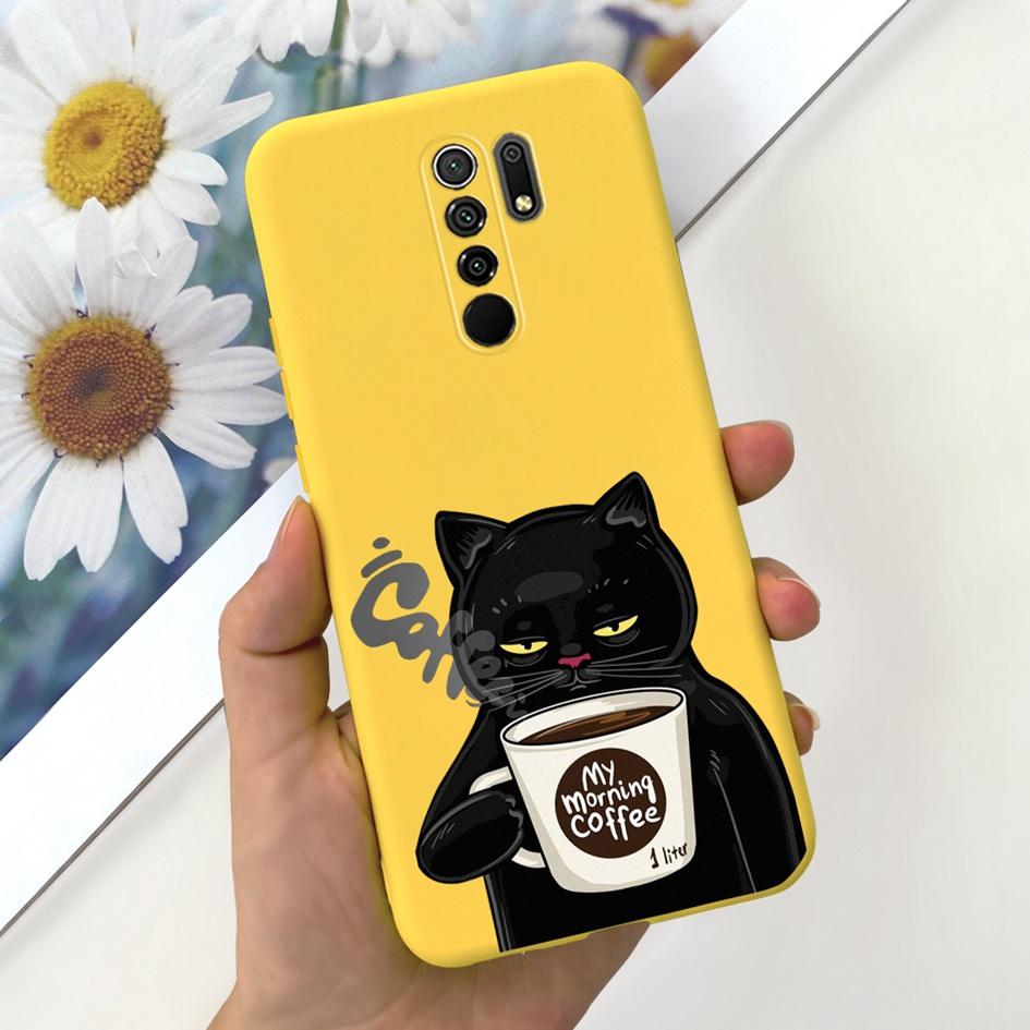 For Xiaomi Redmi 9 Case Redmi 9 Prime Protective Cover Cute Astronaut Cartoon Painted Soft Funda For Xiomi Redmi 9 9Prime Bumper