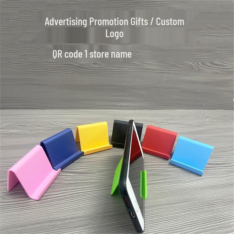 Custom Logo Portable Desktop Phone Stand for Advertising
