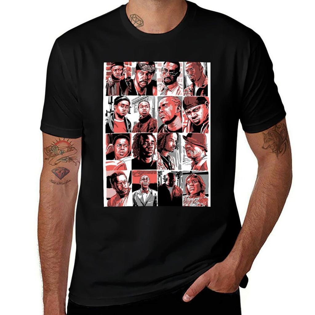 The Barksdale Crew The Wire TShirt Casual Trendy Short Sleeve TShirt