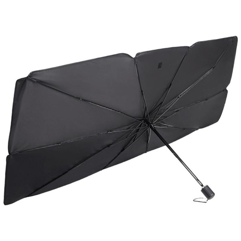 Car Windshield Sun Shade UV-Rays and Heat Sun Visors Protector Foldable Reflector Umbrella,Small/Large
