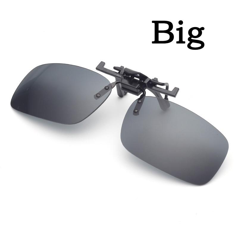 Sunglasses Clips for Men and Women Drivers Night Vision Goggles Sunglasses Clips Can Be Turned Up Glasses Clip