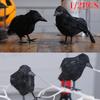 Хэллоуин Вороны Настольные фигурки Реалистичные DIY Птицы Поделки Многофункциональные Праздничная атмосфера Реалистичные Тематические украшения для вечеринки